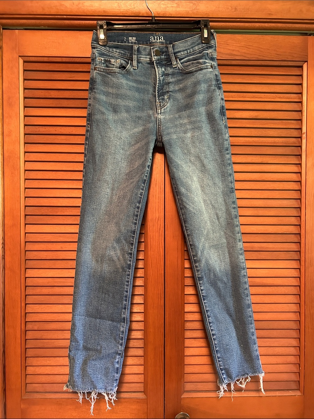 a.n.a Women's Skinny Jeans - Faded Blue